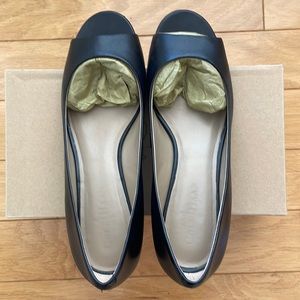 Cole Haan Air Bria Napa leather wedge